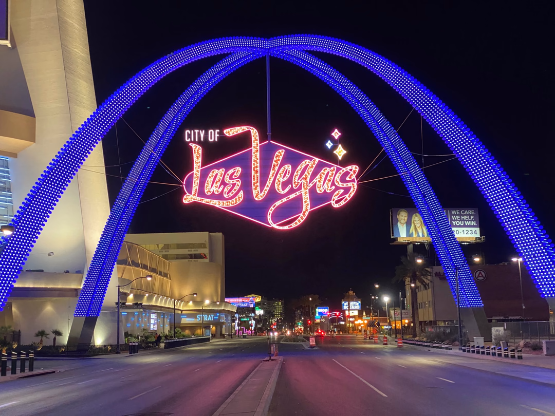 Las Vegas Arch Gateway Sign