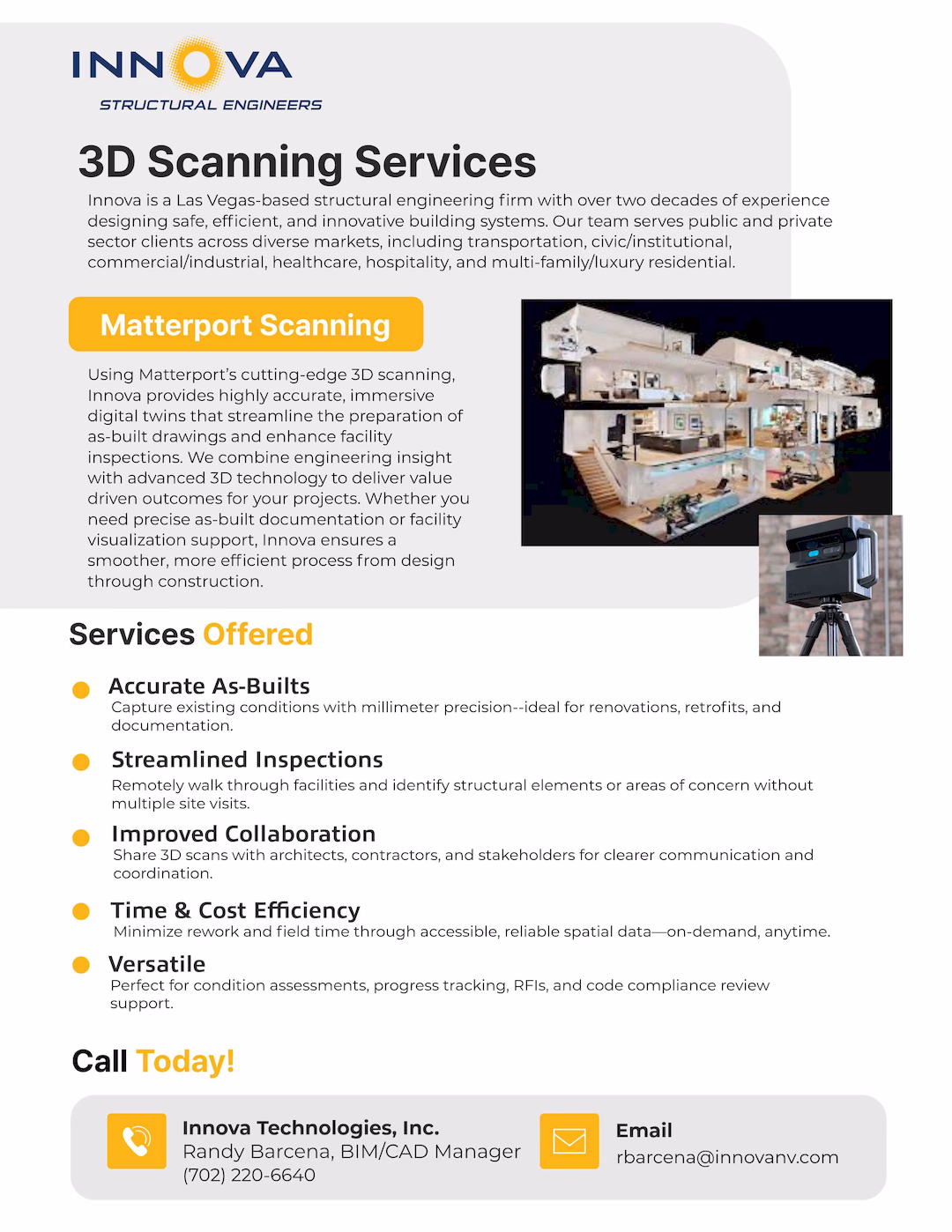 3D Scanner Brochure